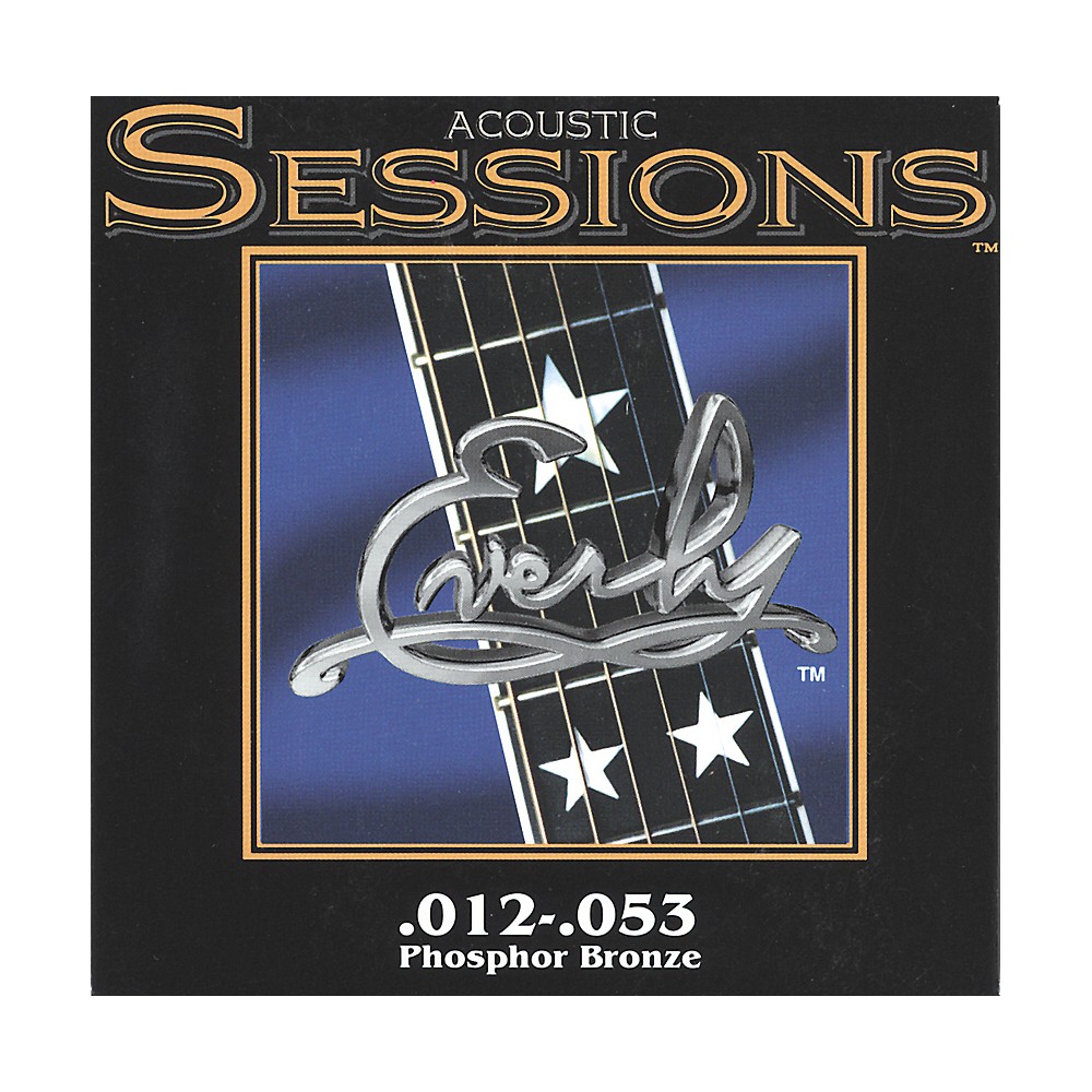 UPC 786136072127 product image for Everly 7212 Acoustic Sessions Phosphor/Bronze Medium Acoustic Guitar Strings | upcitemdb.com