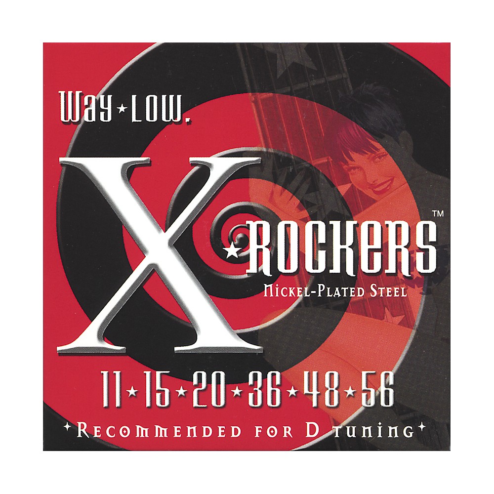 UPC 786136911129 product image for Everly 9111 X Rockers Lo Tune Drop D Guitar Strings | upcitemdb.com