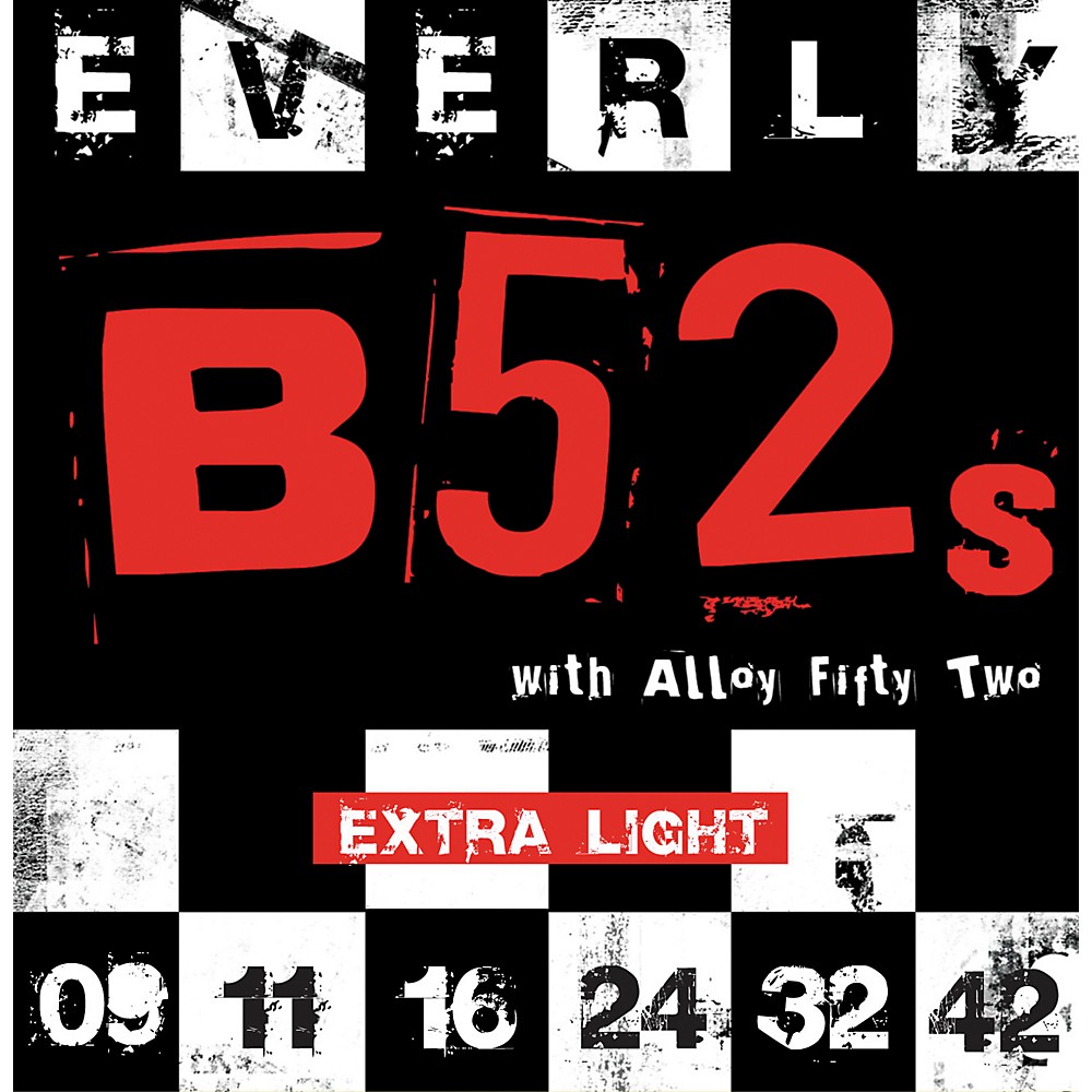 UPC 786136092095 product image for Everly B-52 Rockers Alloy Extra Light Electric Guitar Strings | upcitemdb.com