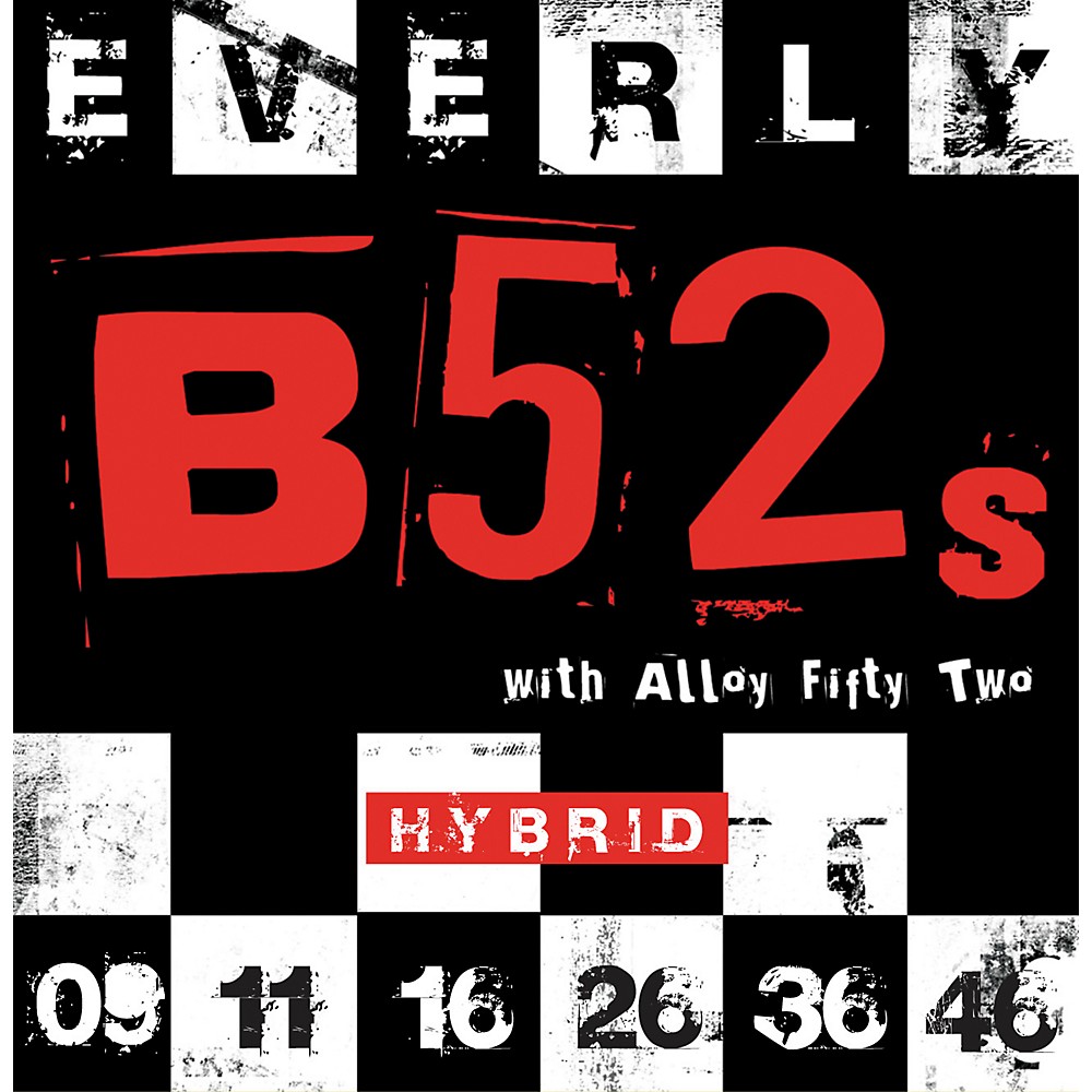 UPC 786136092194 product image for Everly B-52 Rockers Alloy Medium Hybrid Electric Guitar Strings | upcitemdb.com