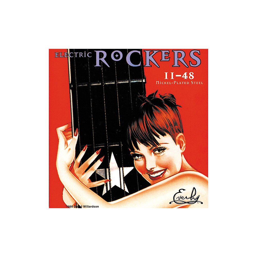 UPC 786136090114 product image for Everly 9011 Electric Rockers Nickel Heavy Electric Guitar Strings | upcitemdb.com