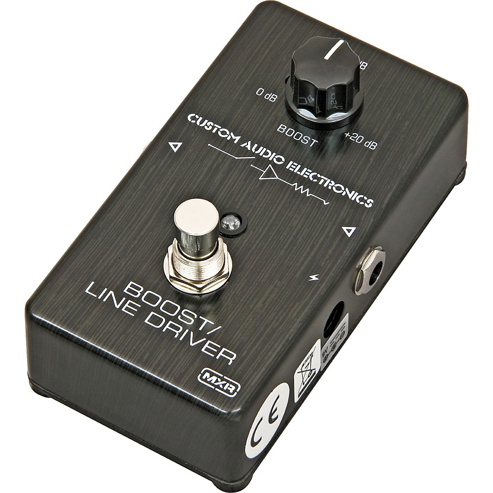 mxr custom audio electronics mc-401 boost pedal