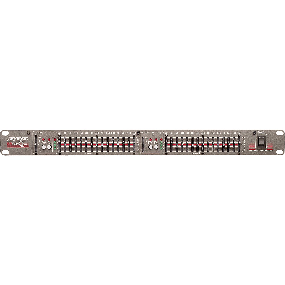 UPC 691991100925 product image for DOD SR430QXLR Graphic EQ | upcitemdb.com