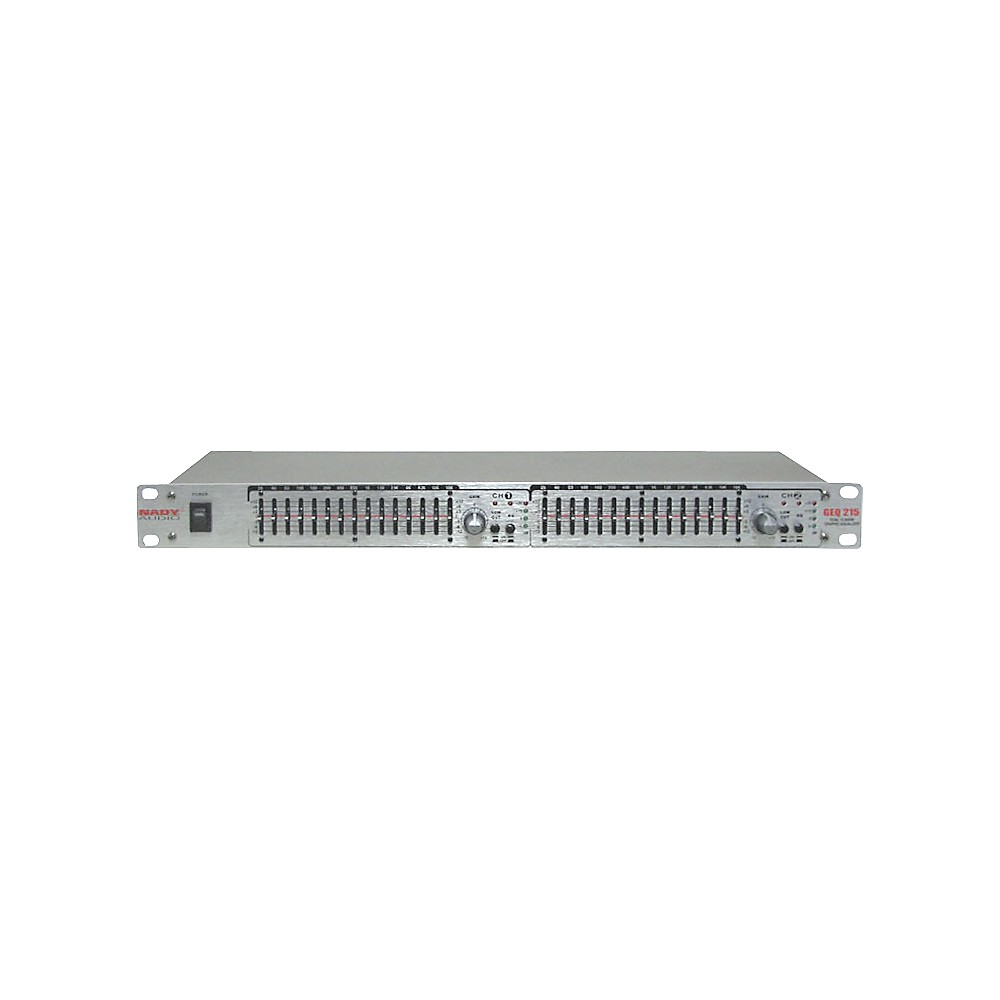 UPC 634343000023 product image for Nady GEQ-215 2-Channel 15-Band Graphic Equalizer | upcitemdb.com