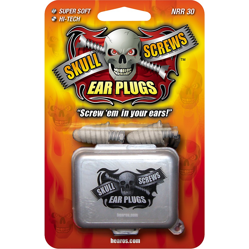 UPC 756063900008 product image for Hearos Skull Screws Ear Plugs | upcitemdb.com