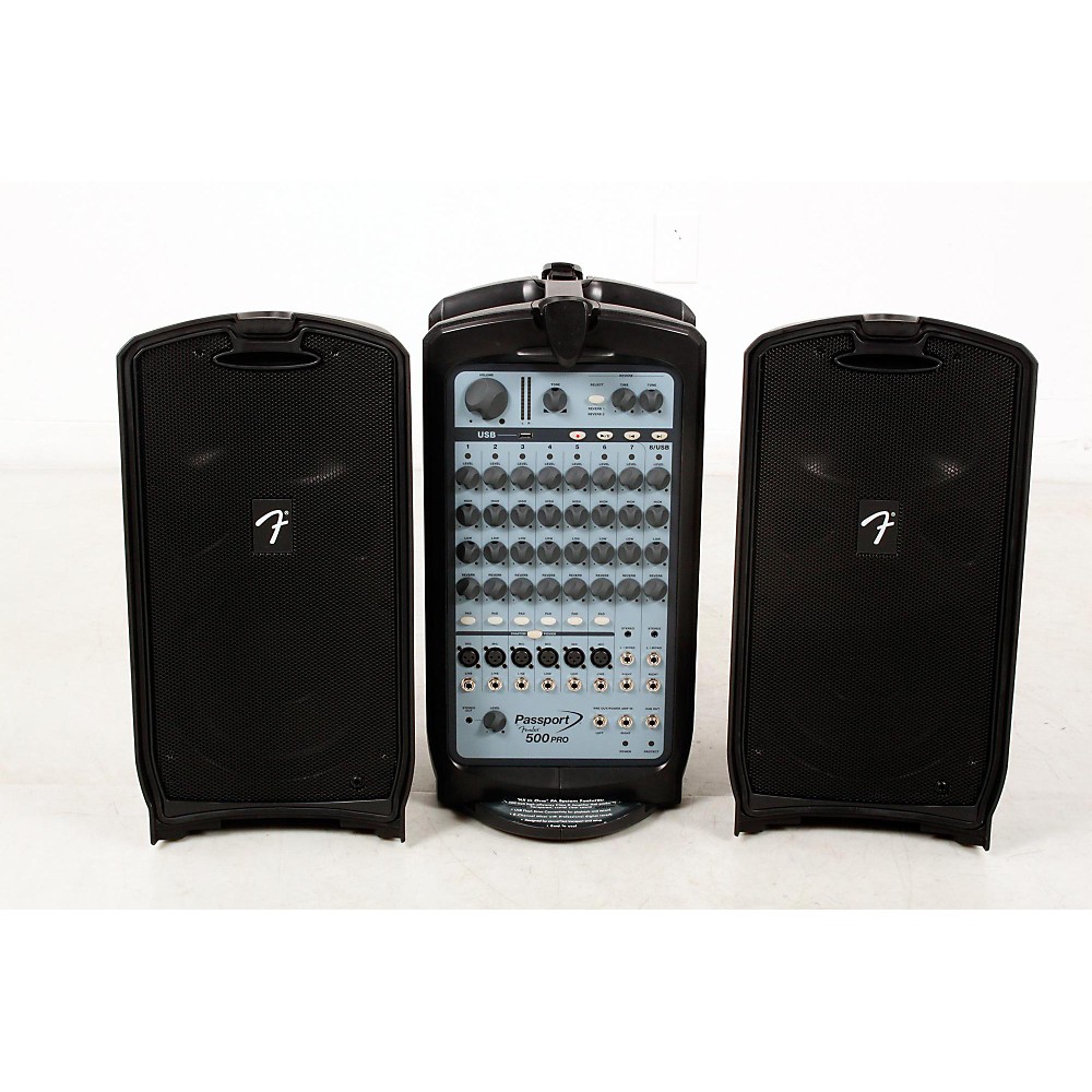 Fender Passport 500 Pro Portable PA System 888365899367