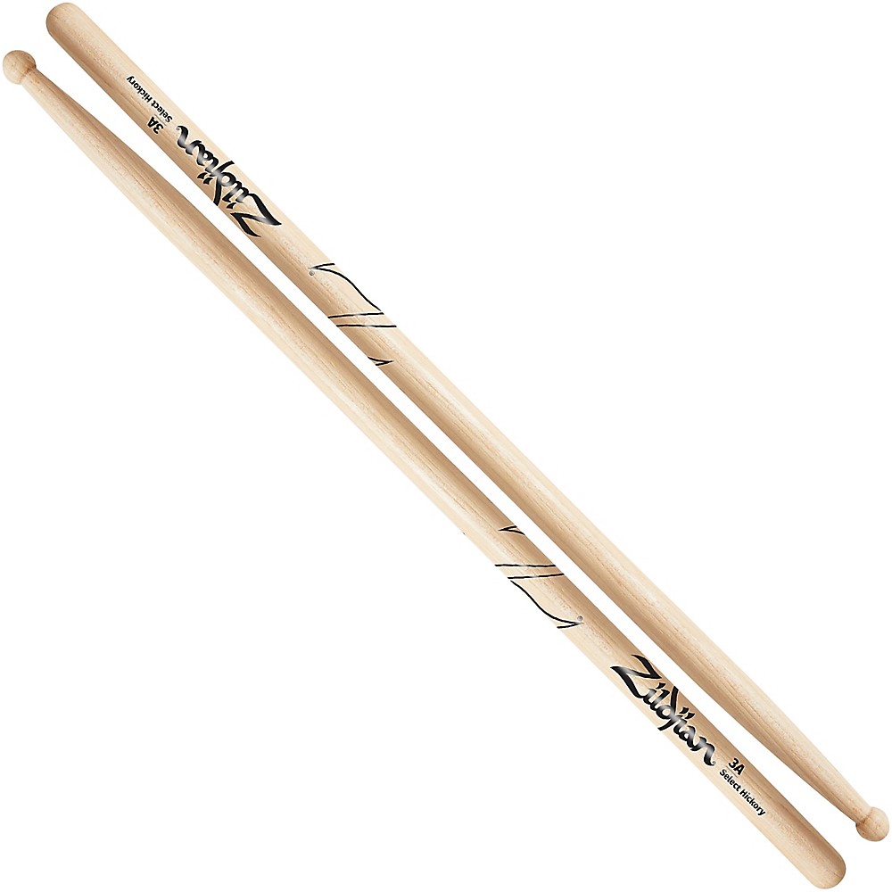 UPC 642388100134 product image for Zildjian Natural Hickory Drumsticks 3A Wood | upcitemdb.com