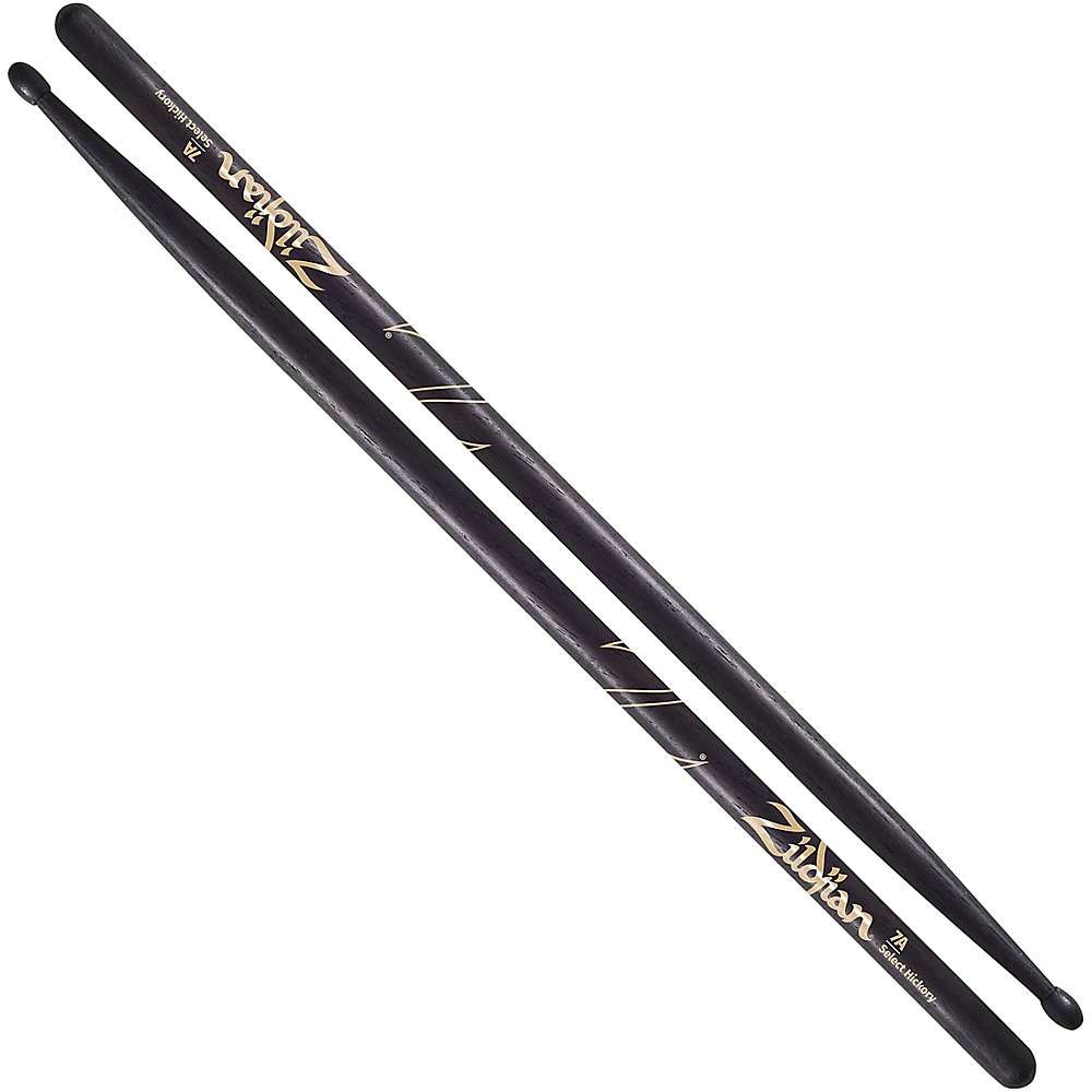 UPC 642388100455 product image for Zildjian Hickory Series Black Drumsticks 7A Nylon | upcitemdb.com