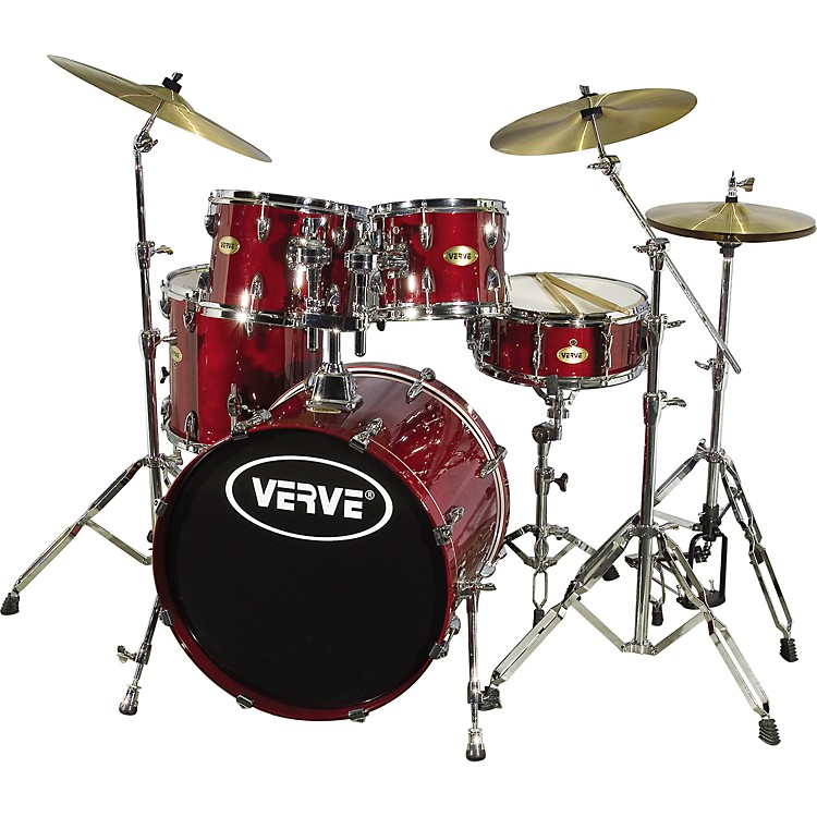 Verve 5Piece Fusion Drum Set Music123