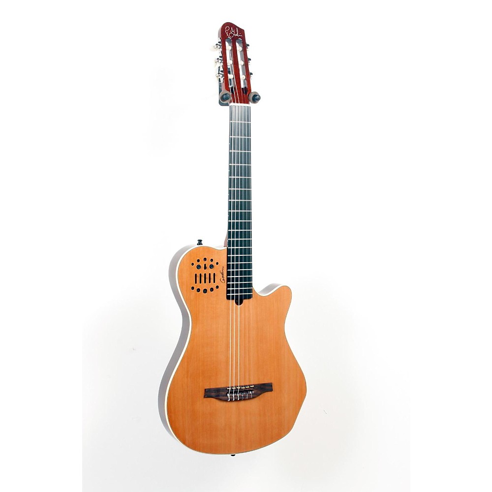 UPC 888365460956 product image for Godin Multiac Grand Concert SA Nylon String Electric Guitar Natural High Gloss 8 | upcitemdb.com