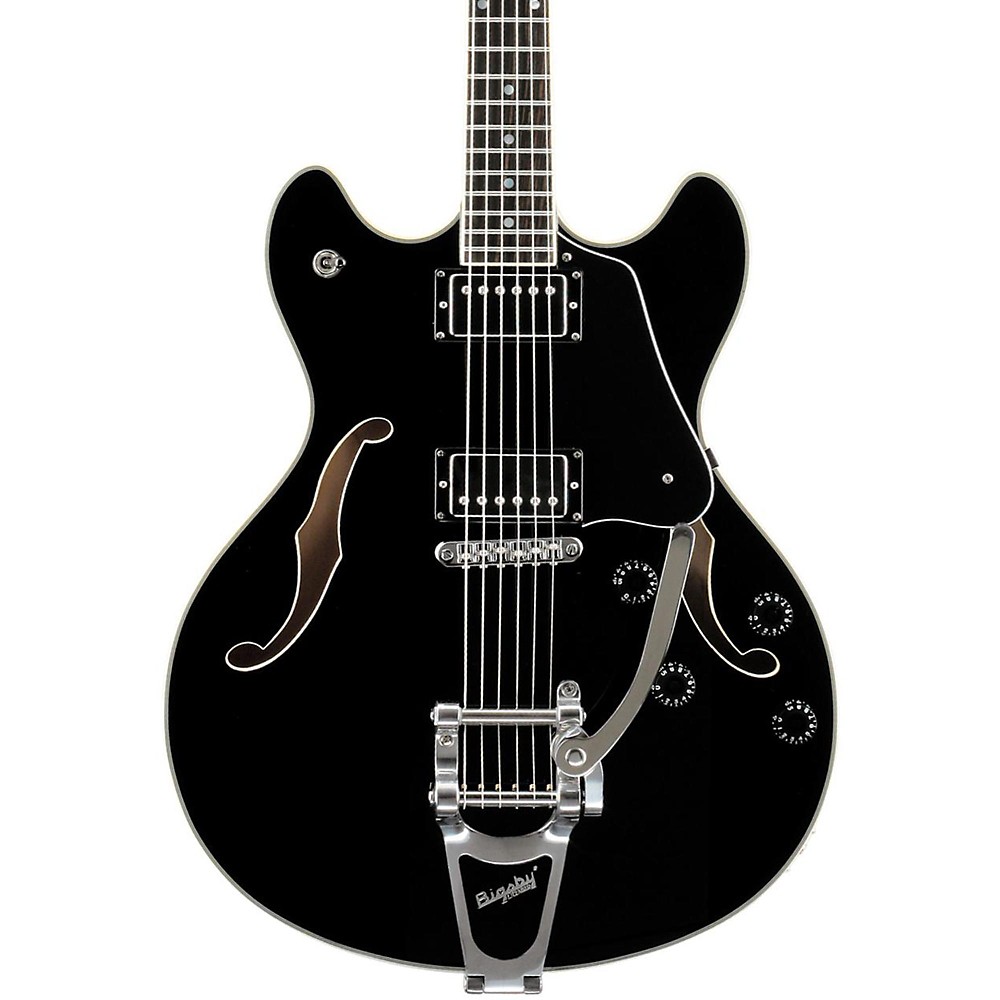 UPC 839212008364 product image for Schecter Guitar Research Corsair Bigsby Electric Guitar Gloss Black | upcitemdb.com