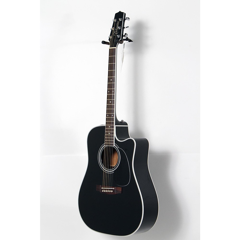 Takamine EF341SC Legacy Series AcousticElectric Guitar Black