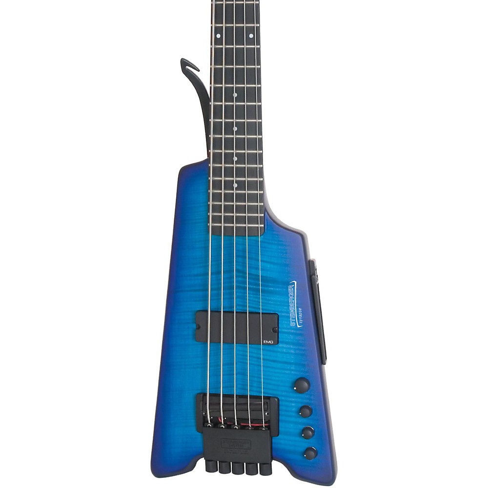 Steinberger Synapse XS15FPA Custom 5String Bass Transparent Blue Satin 711106494036 eBay