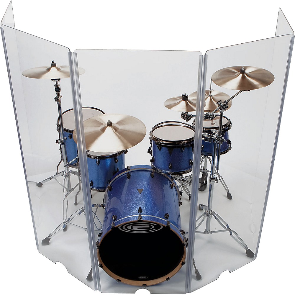 UPC 656238006958 product image for Control Acoustics 5-piece Acrylic Drum Shield | upcitemdb.com