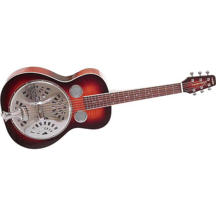 Wechter Guitars 6524R Scheerhorn Squareneck Resonator Guitar Music123