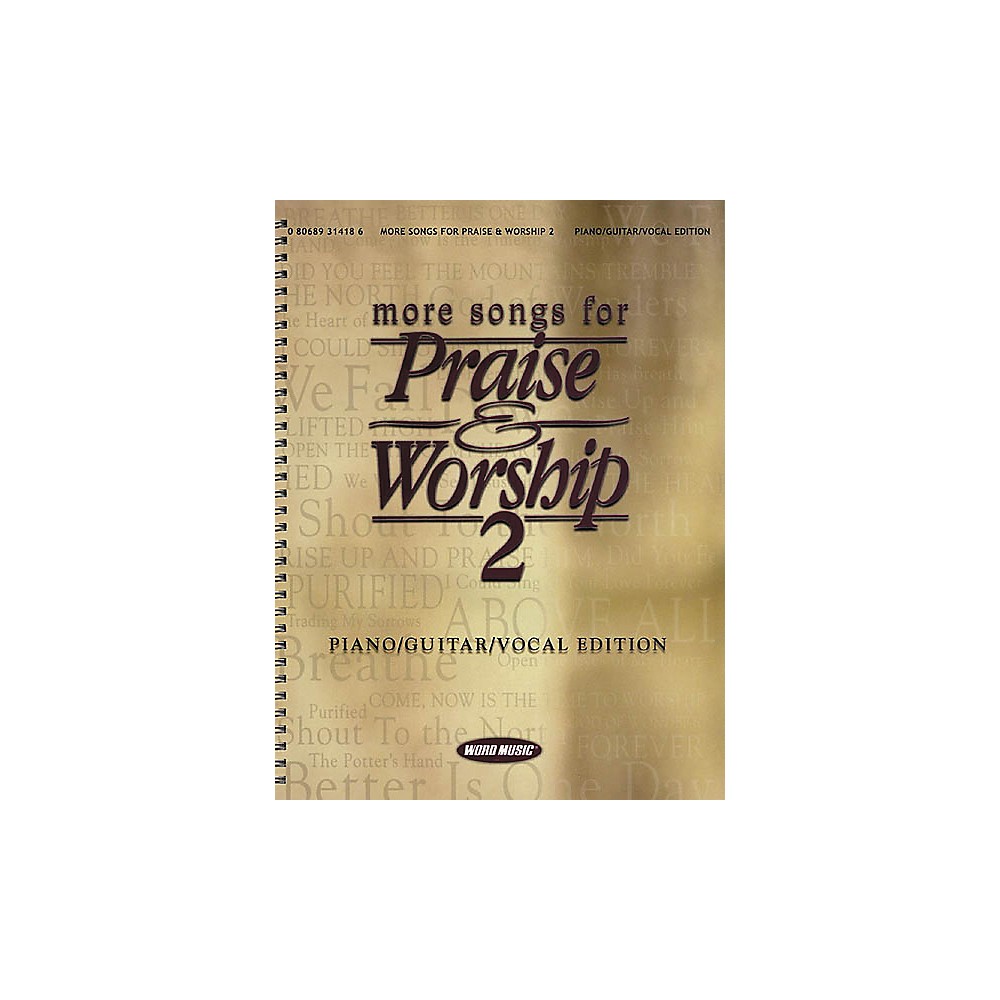 UPC 073999098839 product image for Word Music More Songs for Praise & Worship 2 Piano, Vocal, Guitar Songbook | upcitemdb.com