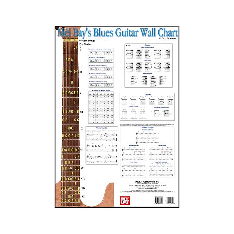 mel-bay-blues-guitar-wall-chart-music123