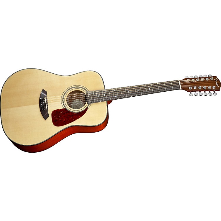 fender cd160e 12 string acoustic electric guitar