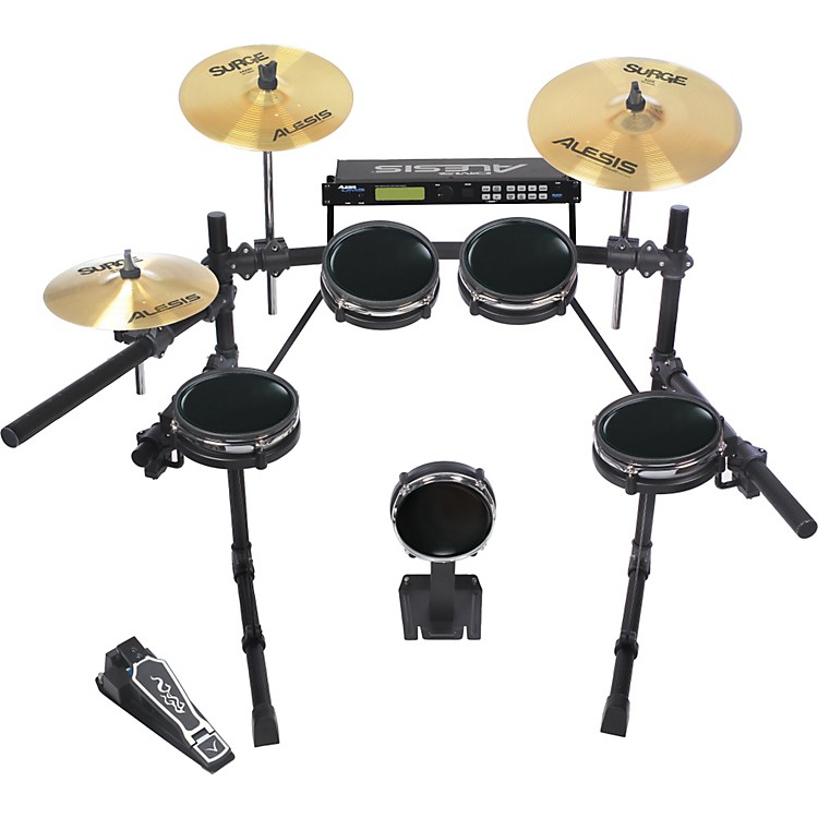 Alesis DM5 Pro Electronic Drum Set with Surge Cymbals Music123