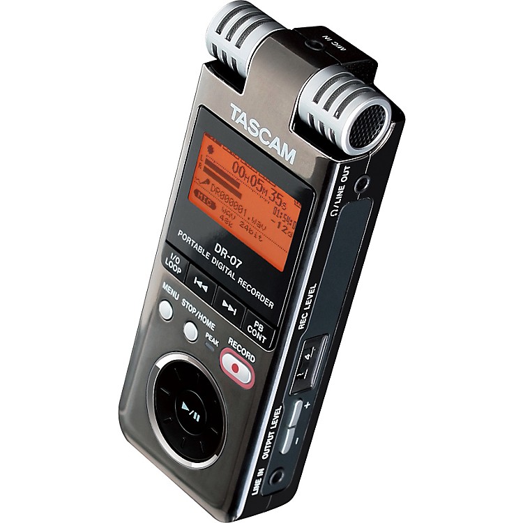 Tascam DR07 Handheld Digital Recorder Limited Edition Music123