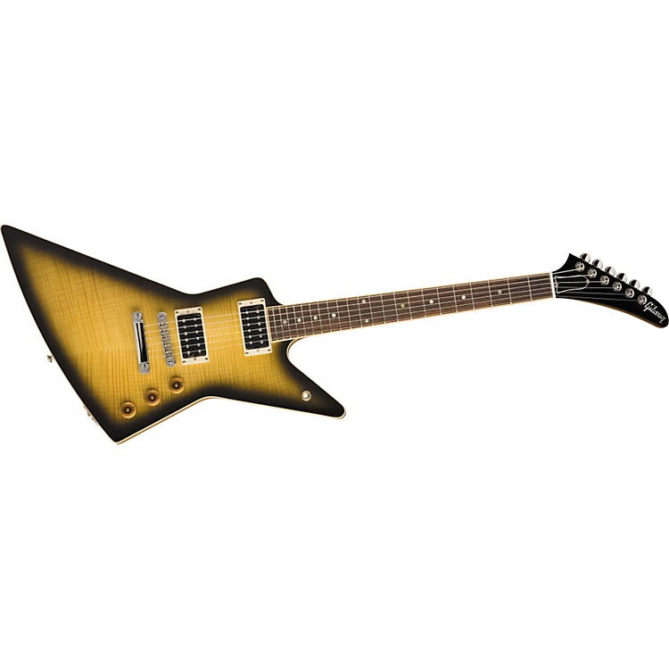 Gibson Explorer Pro Flame Top Electric Guitar Music123