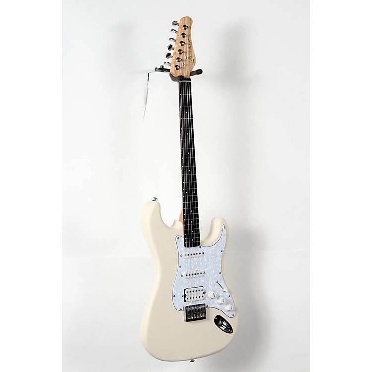 Fretlight FG621 Wireless Electric Guitar White 888365953922 Music123