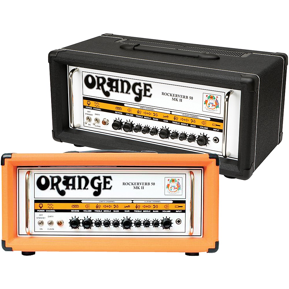 UPC 889406646438 product image for Orange Amplifiers Rockerverb 50 MK II 50W Tube Guitar Amp Head Orange | upcitemdb.com