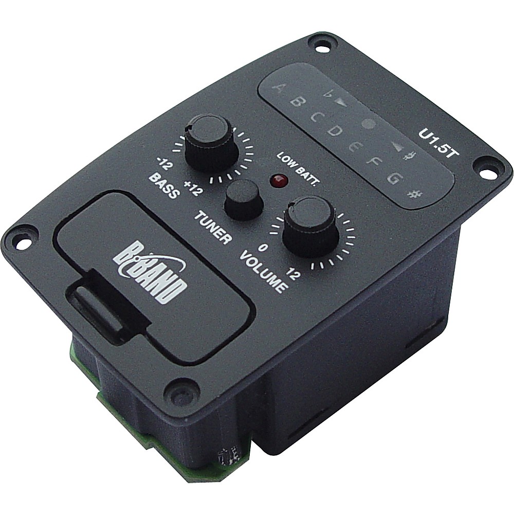 EAN 6420610783621 product image for B-Band U1.5T Onboard Sidemount Ukulele Preamp with Chromatic Tuner and Undersadd | upcitemdb.com