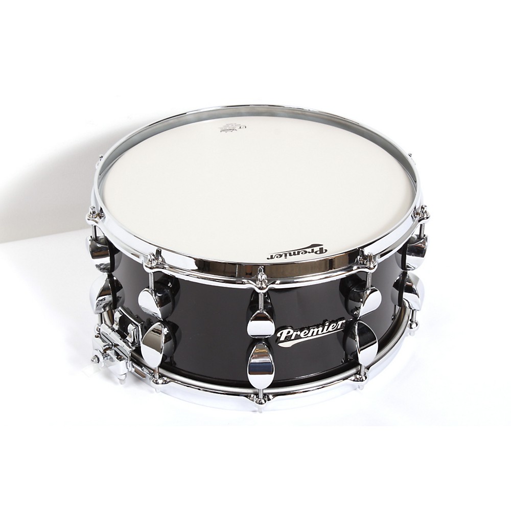 UPC 701963030195 product image for Premier Series Elite Maple Snare Drum Solid Black Lacquer 14x6.5 | upcitemdb.com