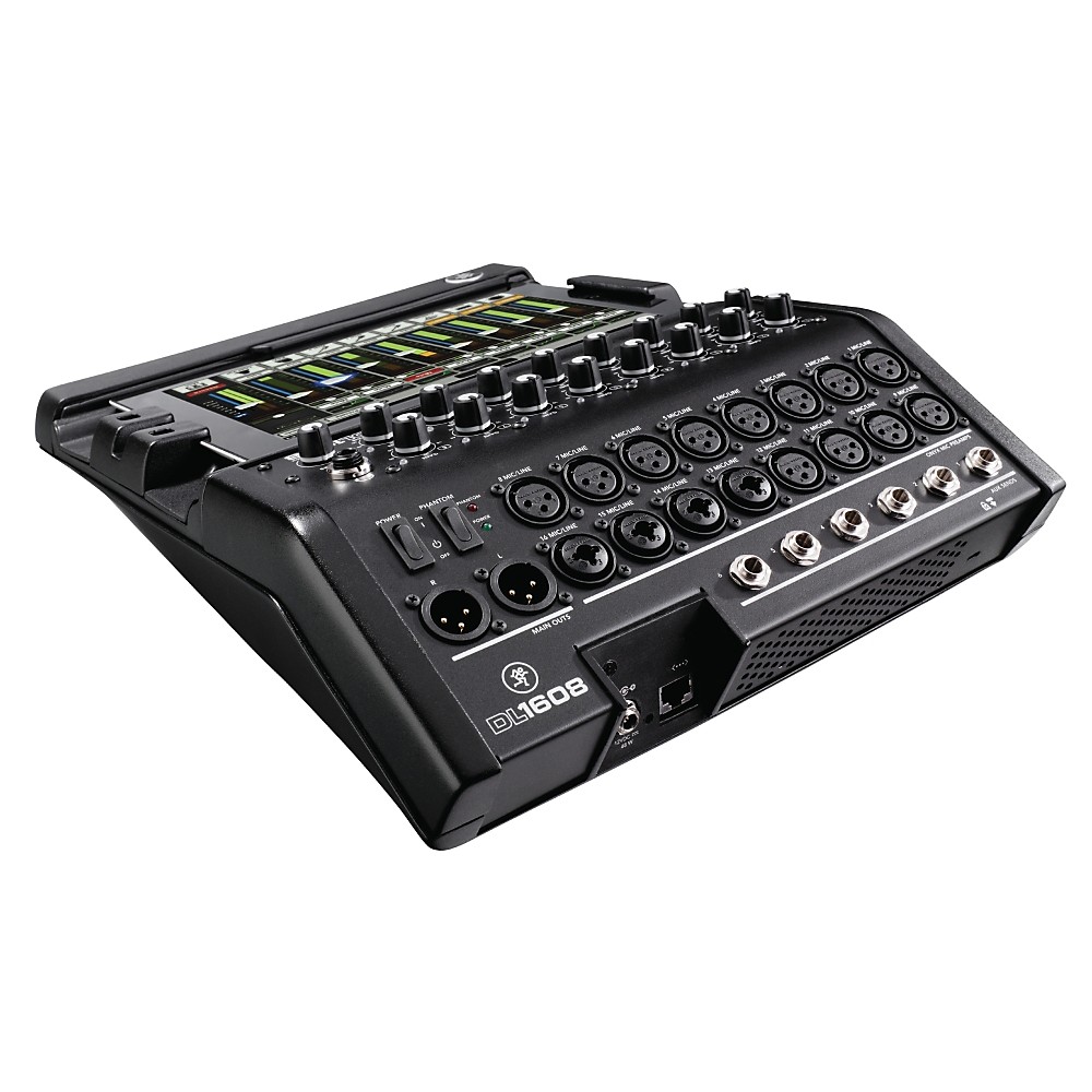 Mackie DL1608 16-Channel Digital Live Sound Mixer with iPad Controler
