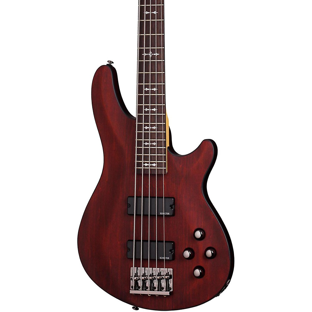 UPC 081544703299 product image for Schecter Guitar Research OMEN-5 Electric Bass Guitar Walnut Satin | upcitemdb.com