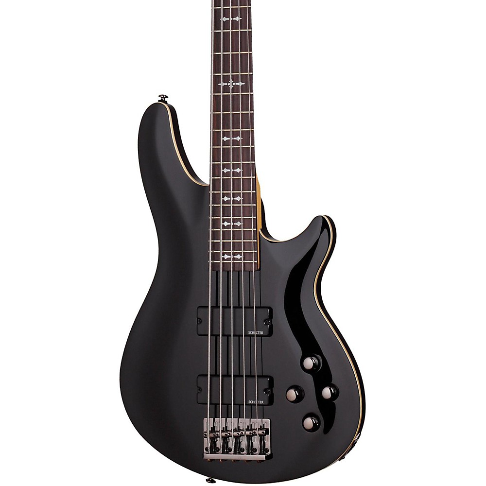 UPC 081544703282 product image for Schecter Guitar Research OMEN-5 Electric Bass Guitar Black | upcitemdb.com