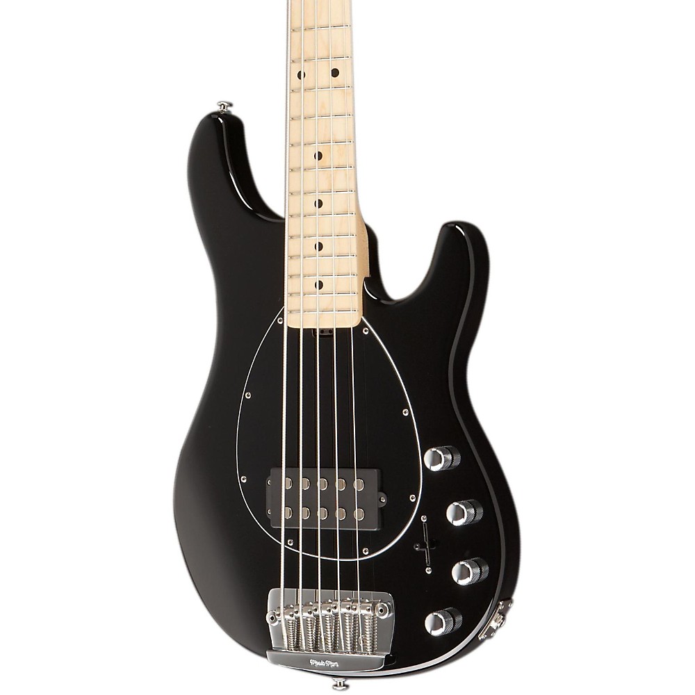 UPC 886830966149 product image for Music Man Sterling 5 Electric Bass Black Maple Fingerboard | upcitemdb.com