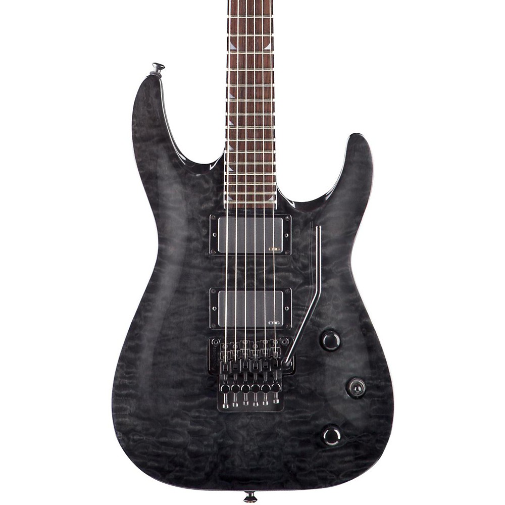 UPC 885978222261 product image for Jackson SLATXMGQ3-6 Soloist Electric Guitar Transparent Black | upcitemdb.com