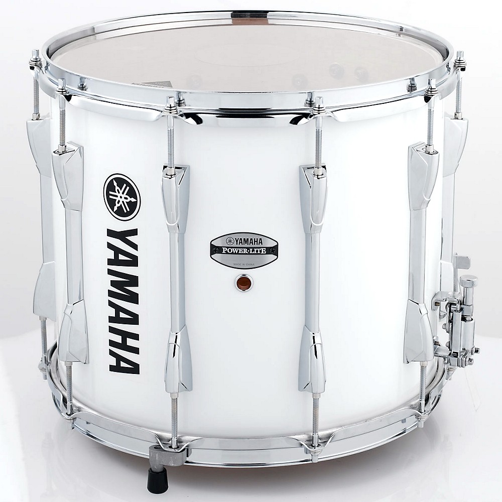 UPC 086792324654 product image for Yamaha Power-Lite Marching Snare Drum White Wrap 14 Inch | upcitemdb.com