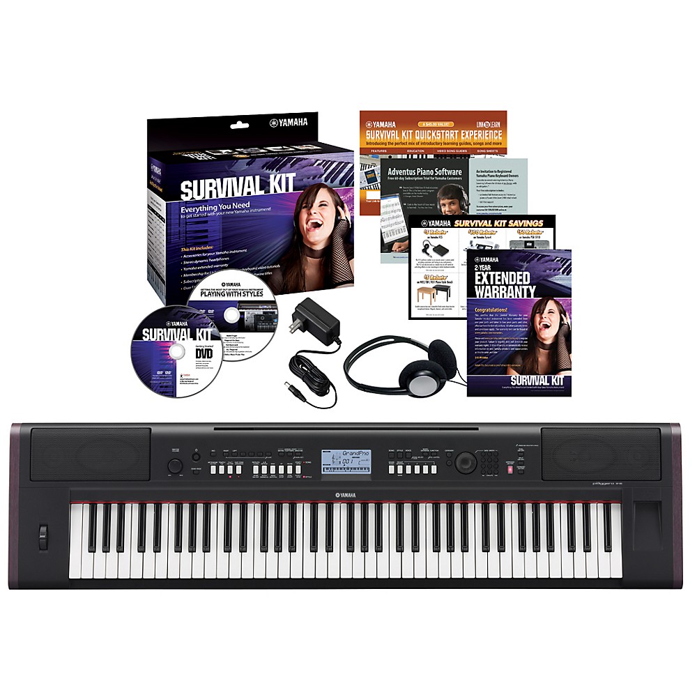UPC 886830543821 product image for Yamaha NPV80 76-Key Piaggero Portable Digital Pianowith Yamaha C2 Survival Kit | upcitemdb.com