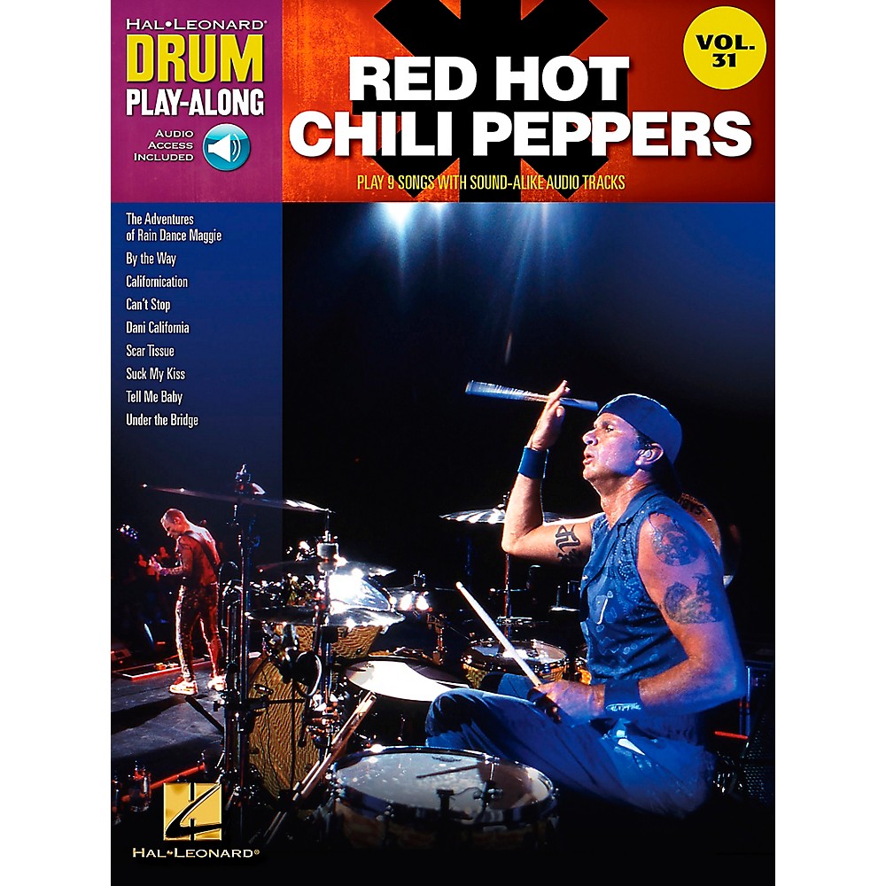 hal leonard red hot chili peppers drum play-along
