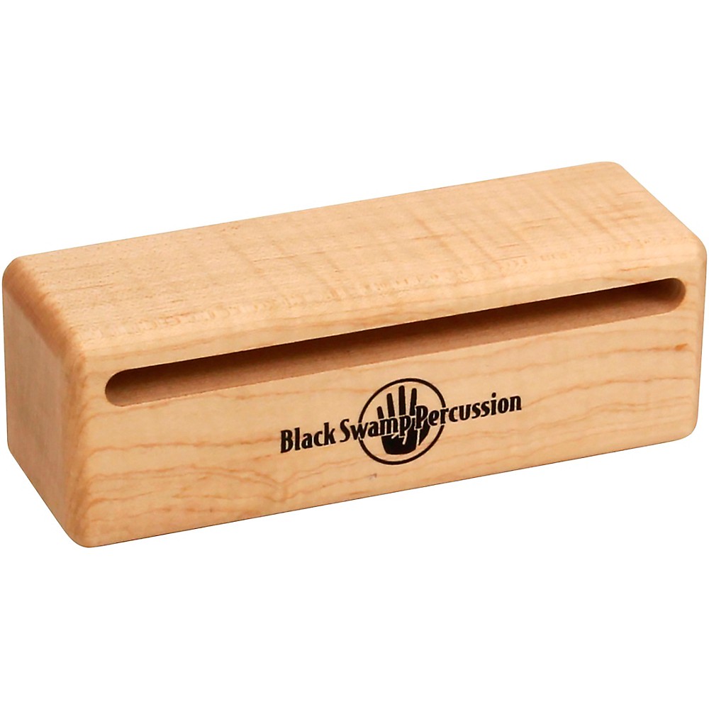 black swamp percussion woodblock small