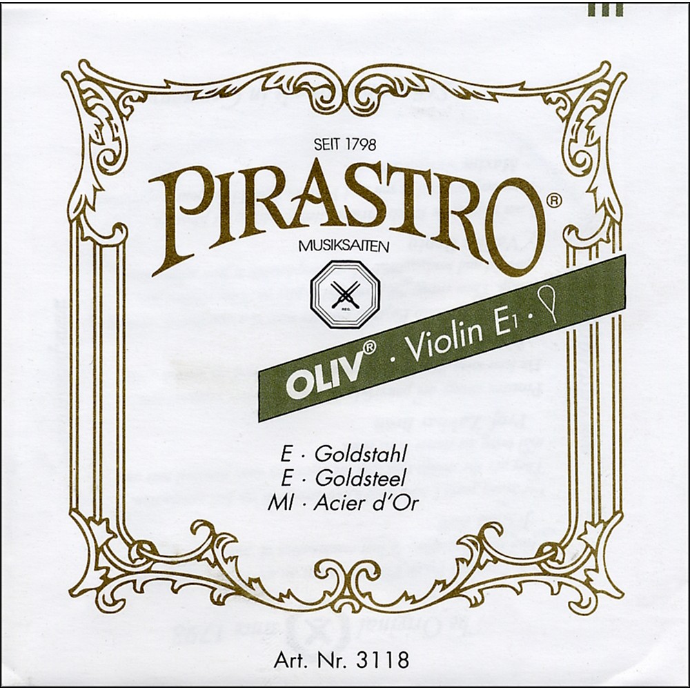 EAN 4016710100165 product image for Pirastro Oliv Series Violin E String 4/4 Weich Ball End | upcitemdb.com