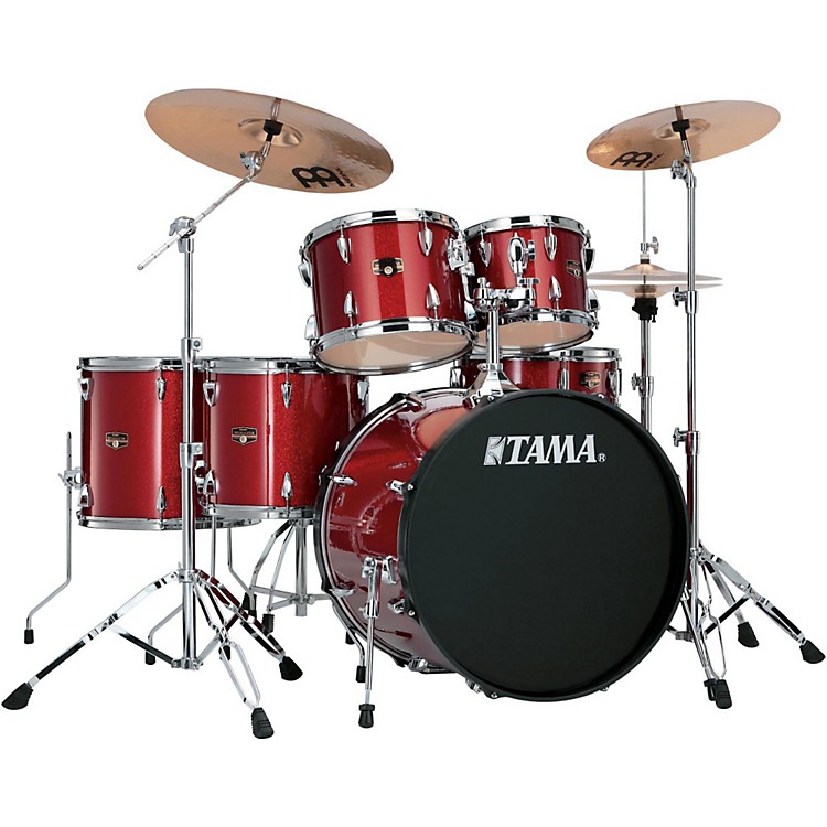 Tama Imperialstar 6-Piece Drum Set with Cymbals | Music123