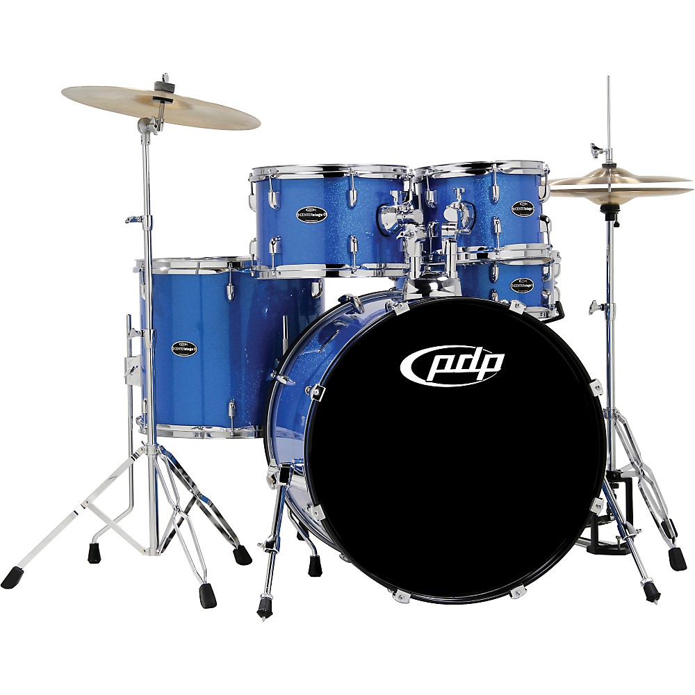 UPC 647139261379 product image for PDP CENTERstage 5-piece Drum Set with Hardware and Cymbals Sapphire | upcitemdb.com