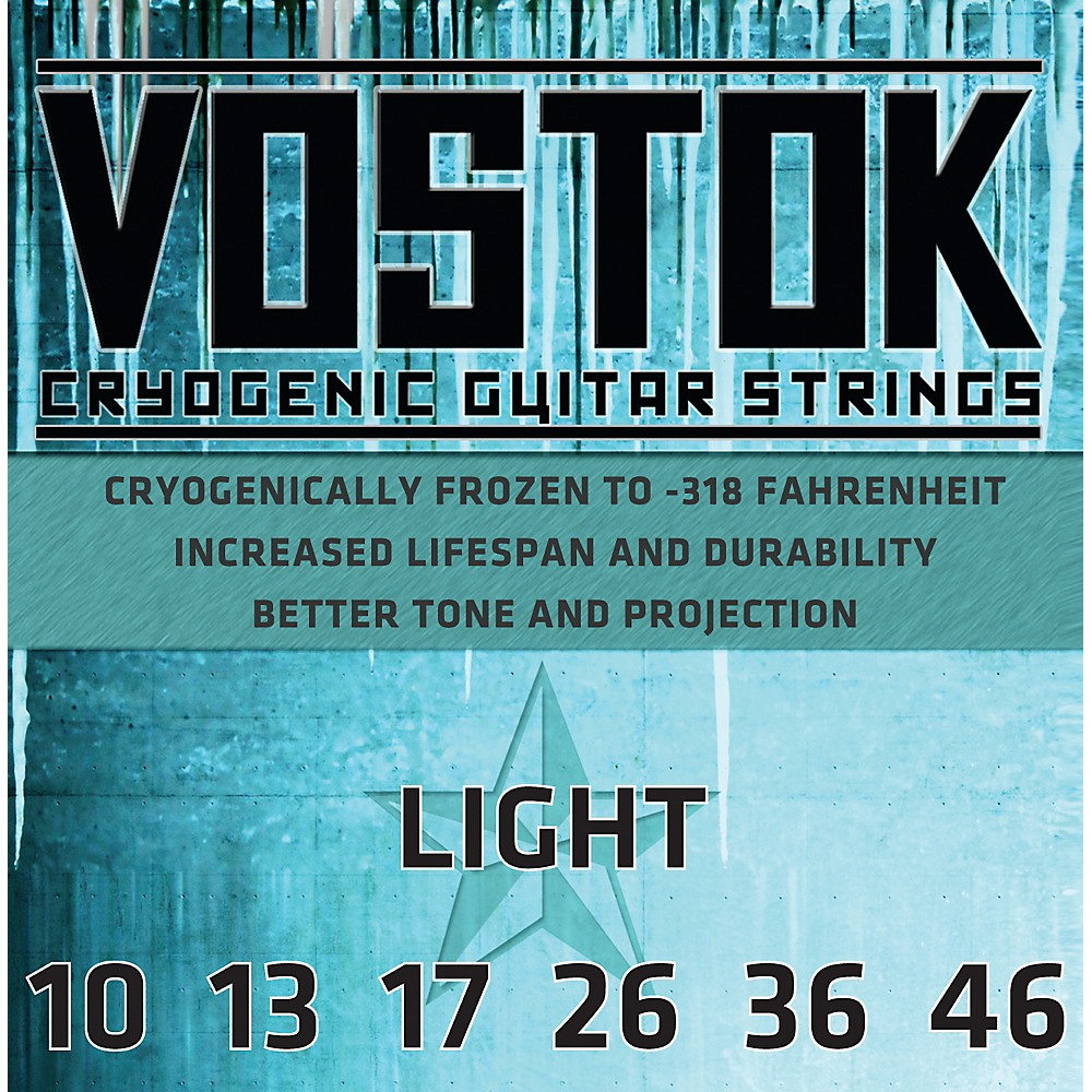 UPC 786136097106 product image for Everly Vostok 9710 Cryogenic Light Gauge Electric Guitar Strings | upcitemdb.com