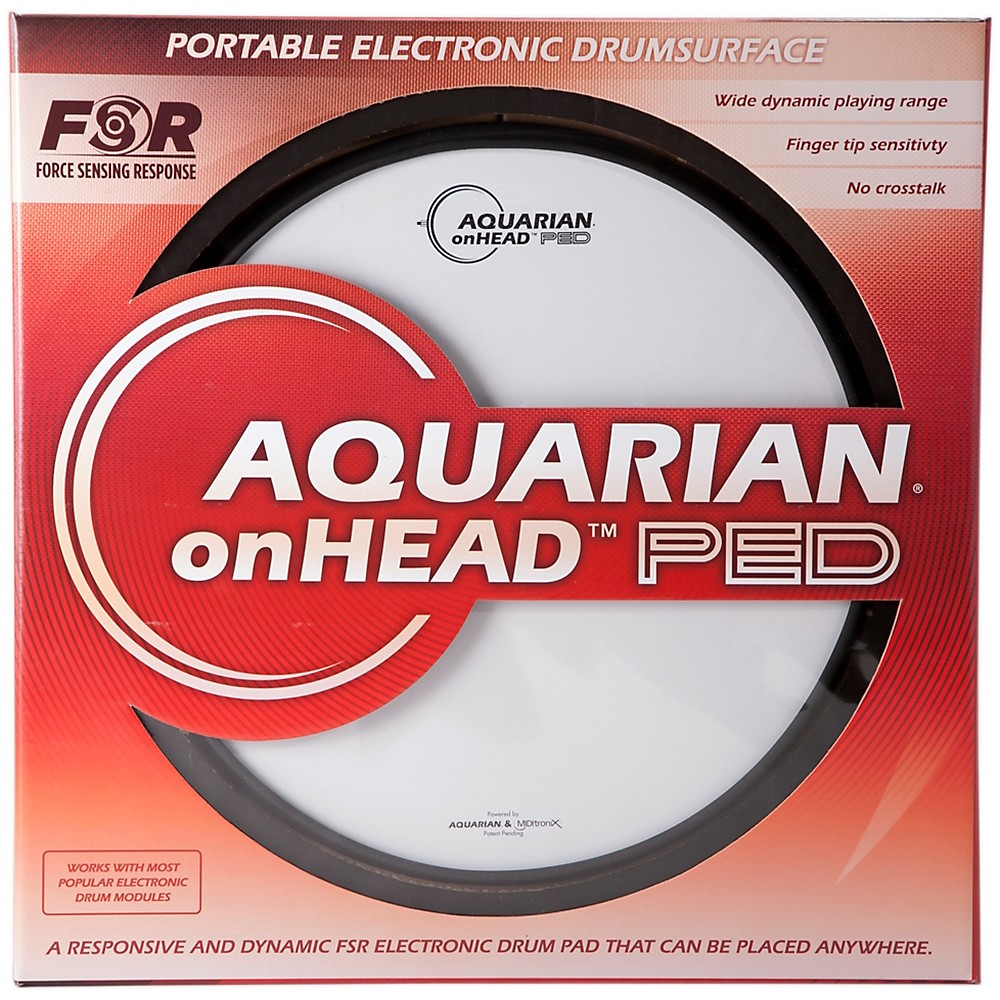 UPC 659007011283 product image for Aquarian onHEAD Portable Electronic Drumsurface 13 Inch | upcitemdb.com