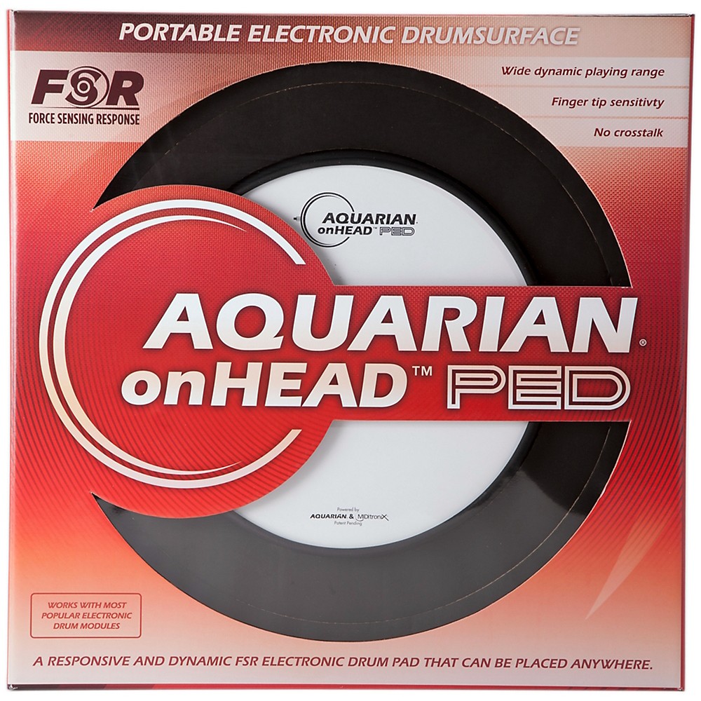 UPC 659007011269 product image for Aquarian onHEAD Portable Electronic Drumsurface 10 Inch | upcitemdb.com