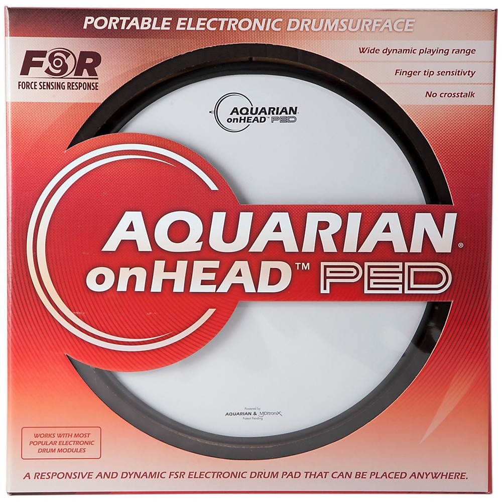 UPC 659007011276 product image for Aquarian onHEAD Portable Electronic Drumsurface 12 Inch | upcitemdb.com