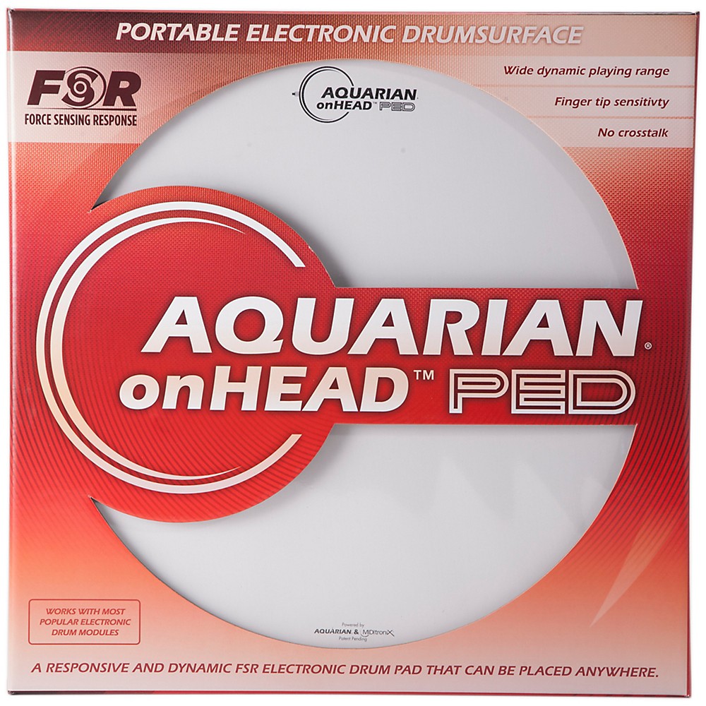 UPC 659007011306 product image for Aquarian onHEAD Portable Electronic Drumsurface 16 Inch | upcitemdb.com