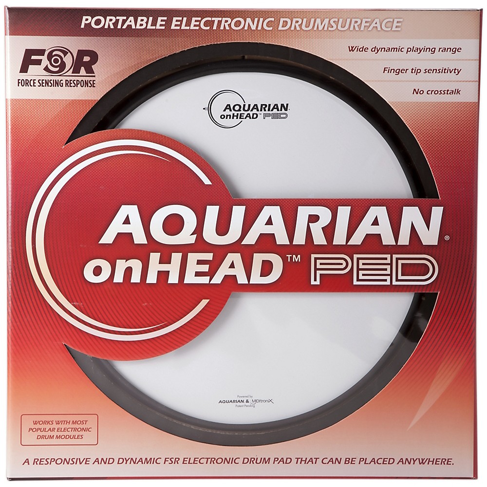 UPC 659007011337 product image for Aquarian onHEAD Portable Electronic Drumsurface Bundle Pak 13 Inch | upcitemdb.com