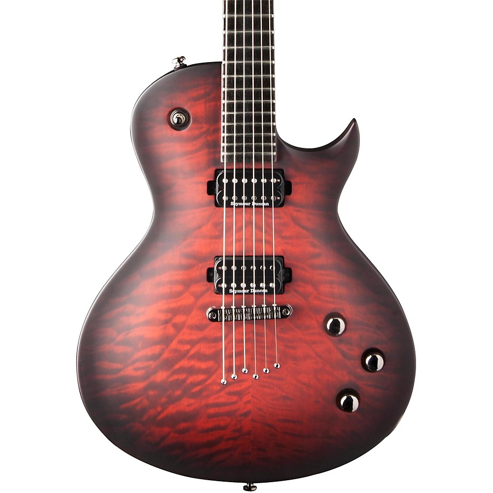 UPC 801128025711 product image for Washburn PXL10Q Parallaxe Series Electric Guitar Wine Burst Matte | upcitemdb.com