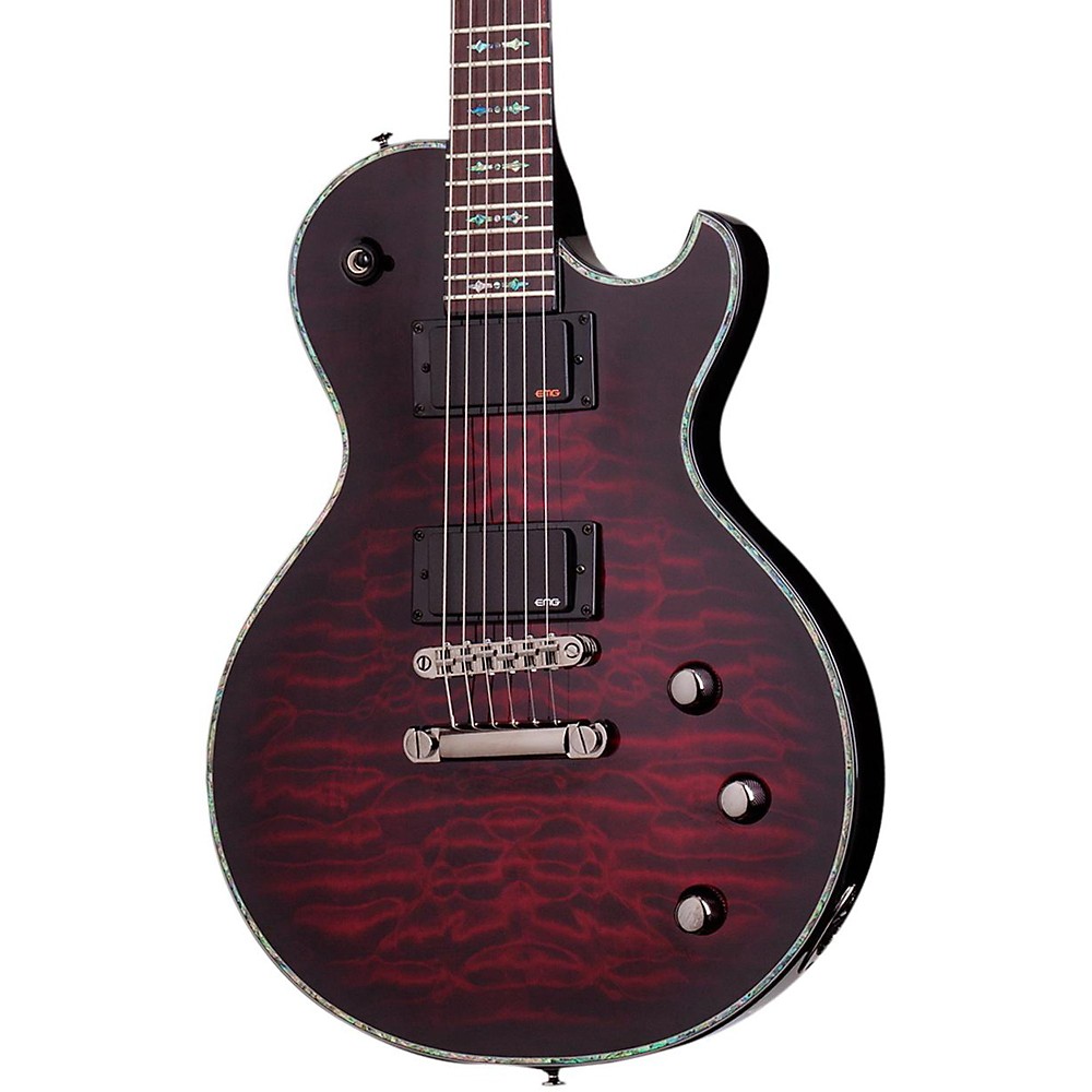 UPC 081544707549 product image for Schecter Guitar Research Hellraiser Solo-II Electric Guitar Black Cherry Burst | upcitemdb.com