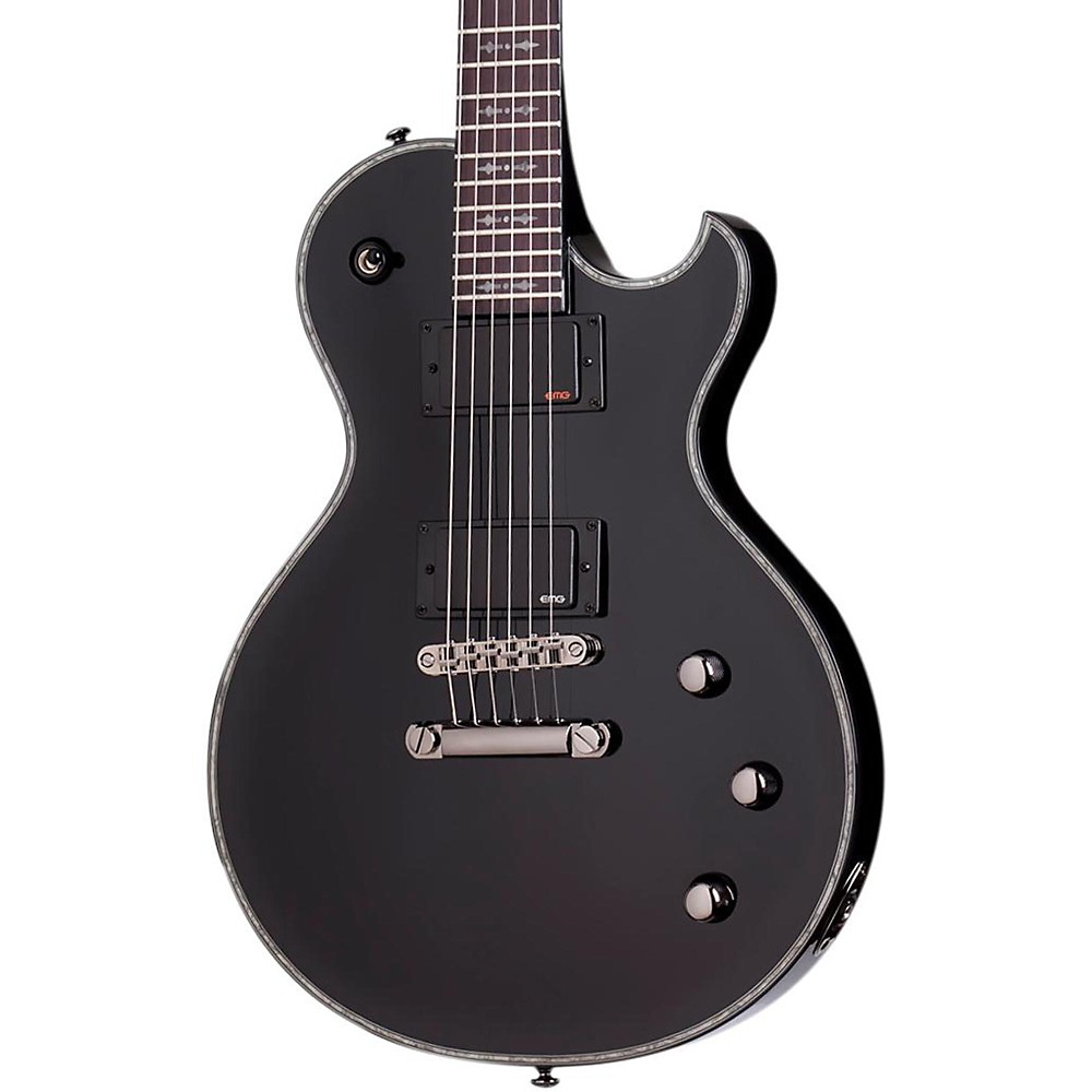 UPC 081544707532 product image for Schecter Guitar Research Hellraiser Solo-II Electric Guitar Black | upcitemdb.com